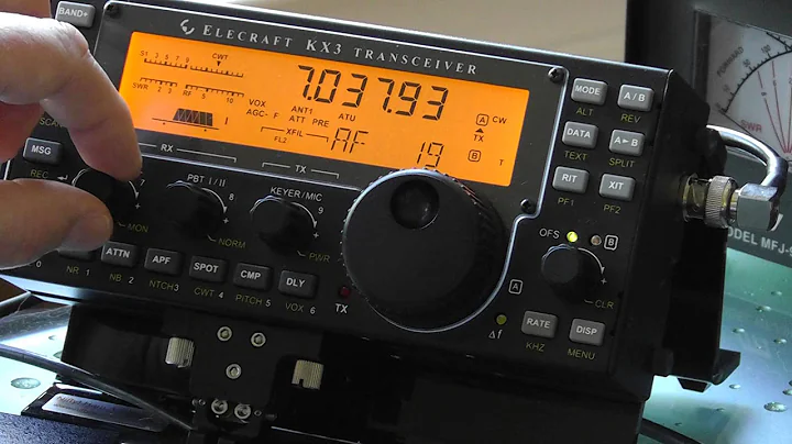 What is VOX?  How to Set Up and Operation of Elecraft KX3 VOX and PTT Control.