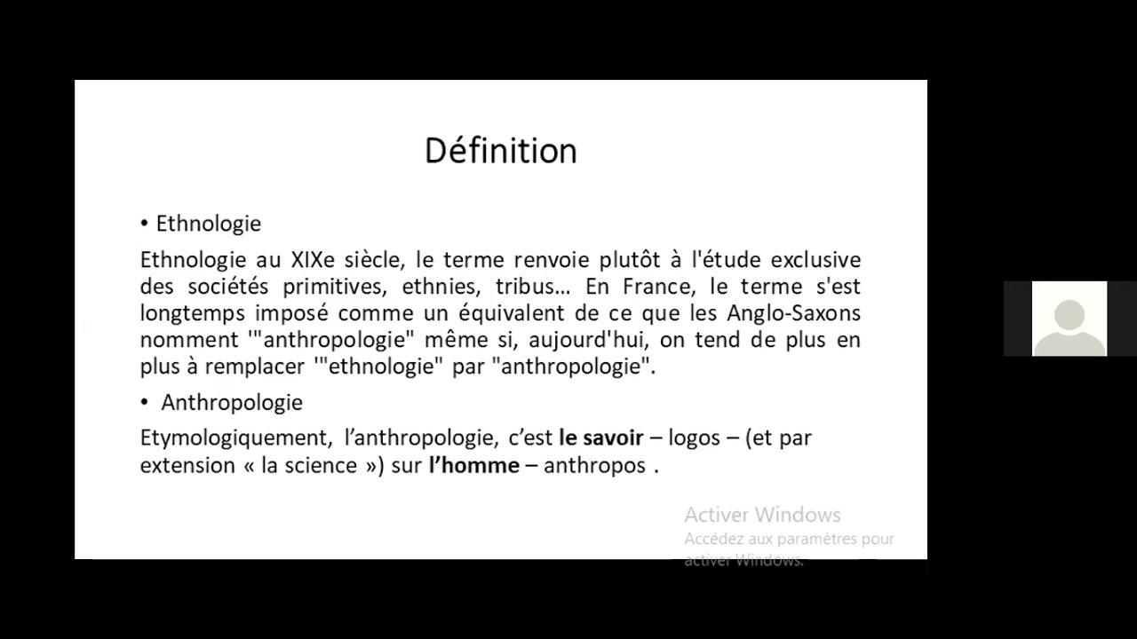 Anthropologie Medicale Presentation