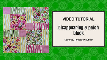 Disappearing 9-patch block
