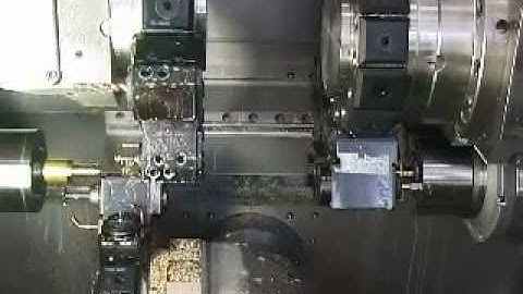 INDEX C100 - Usinagem de Bucha/ Multitasking Machine