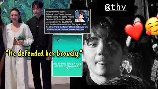 Taehyung With Past Dating Rumored Woman.. He Didnt Care