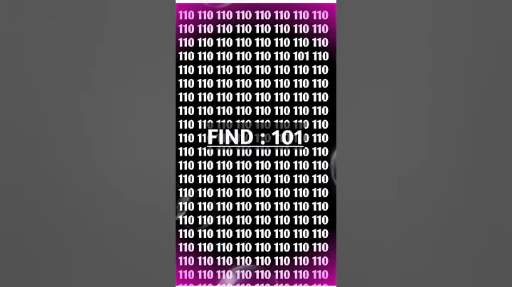 Find : 101 | eye test challenge 🤔 #eyetest #quiz #shorts #shortsfeed