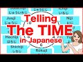 Telling The Time In Japanese とけい Tokei 1 O Clock 12 O Clock 5 Minutes 10 Minutes 60 Minutes Etc 
