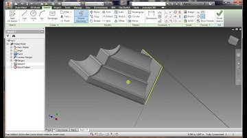 Autodesk Inventor 2015 Sheet Metal Contour Flange