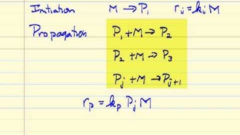 Polymerization in a CSTR Part 1