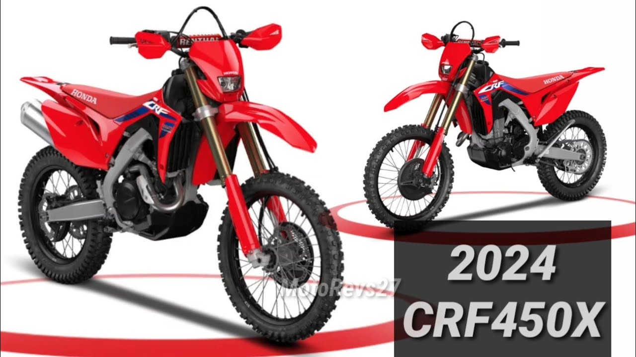 CRF 450 2024: CRF 450R e CRF 450RX - Off Road