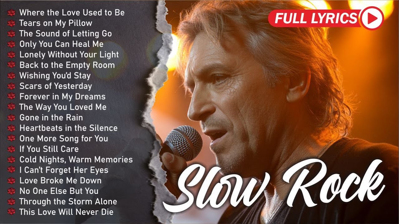 Slow Rock Ballads 70s 80s 90s 💔 Timeless Classic Romantic Songs
