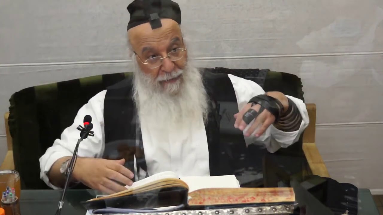 18הלכה יומית סימן ח-הילכות ציצית ועטיפתו סעיף ג-ח הרב בניהו שמואלי