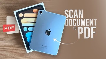 How to Scan a Document and Make PDF in iPhone or iPad (tutorial)