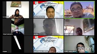 Badan Pengurus Pertakis Zoom Meeting Diskusi Konsep K3 Kontruksi