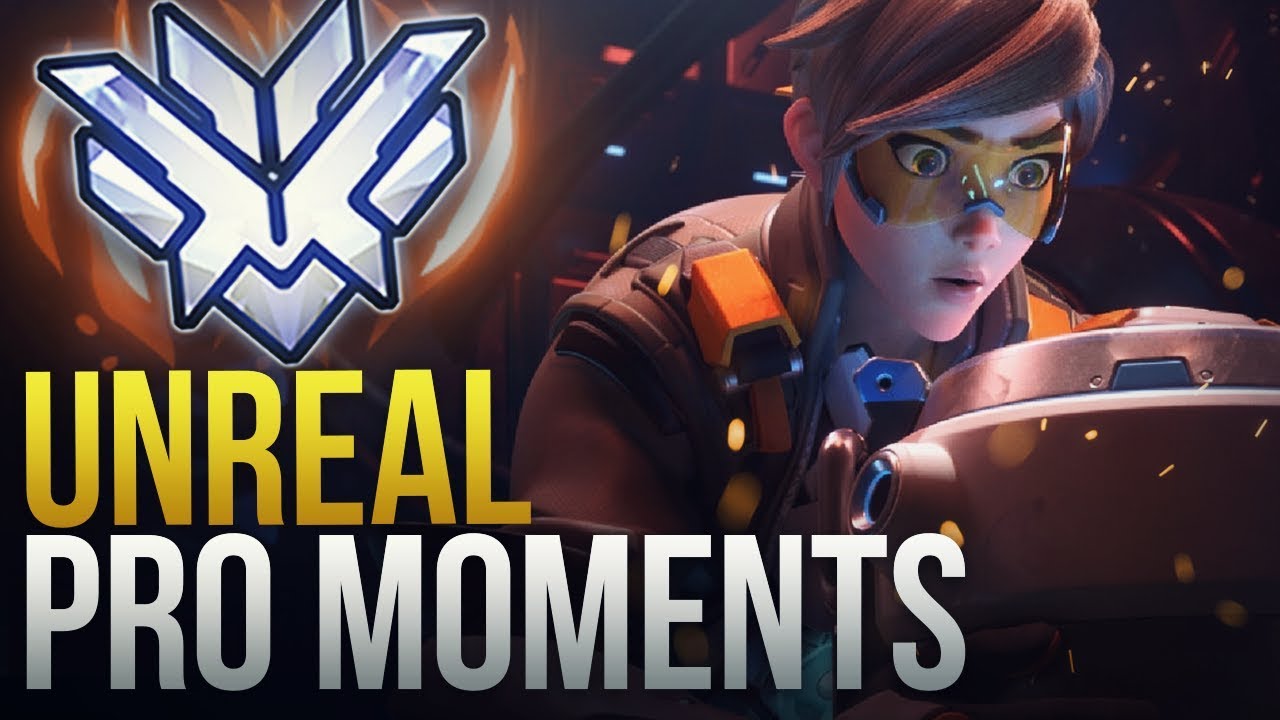 UNREAL PRO MOMENTS - Overwatch Montage
