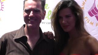 Eddie Kehler and Natalie Burn at the Awaken Premiere at Awareness Film Festival at Regal Theatre in Details