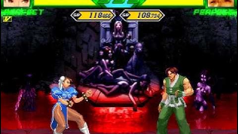 [Capcom vs SNK W 2.8] Chun-Li vs Kim