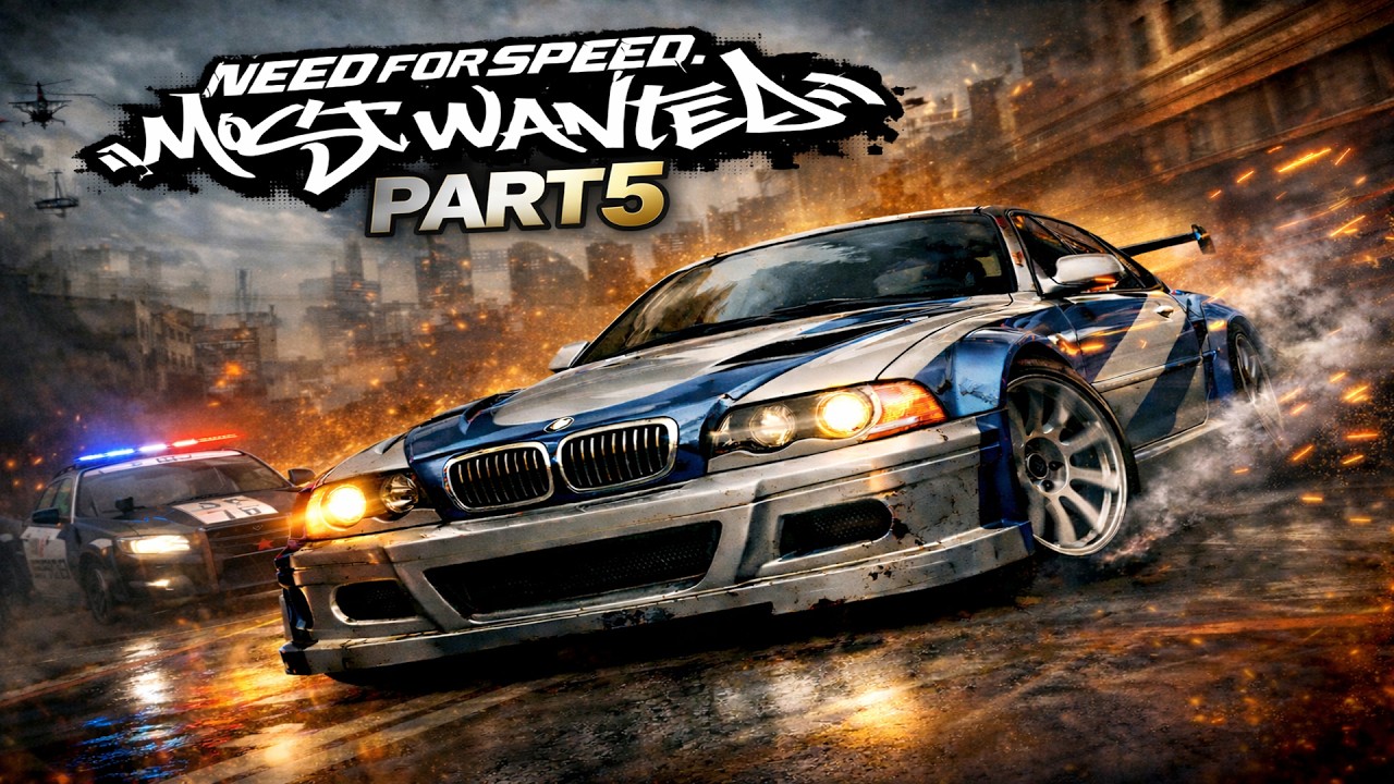 Need For Speed Most Watend Remasted 2005 Part.5  (PC FULL HD 60FPS)