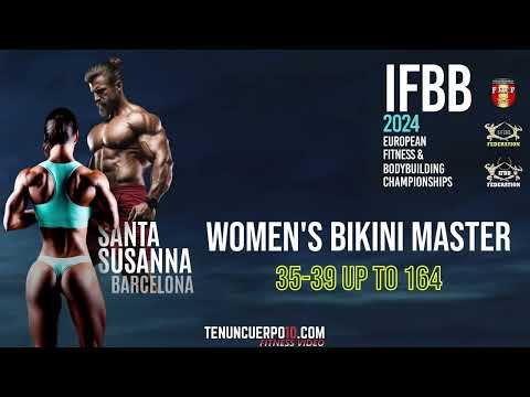 Bikini Fitness Master 35-39 up to 164 - IFBB European Championships 2024 #bikinifitness