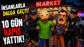 Hello Neighbor ve Baldi Markette Kışkırtma Yaptı! 😂