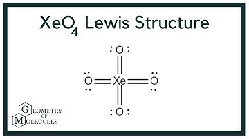 XeO4 Lewis Structure (Xenon Tetroxide)