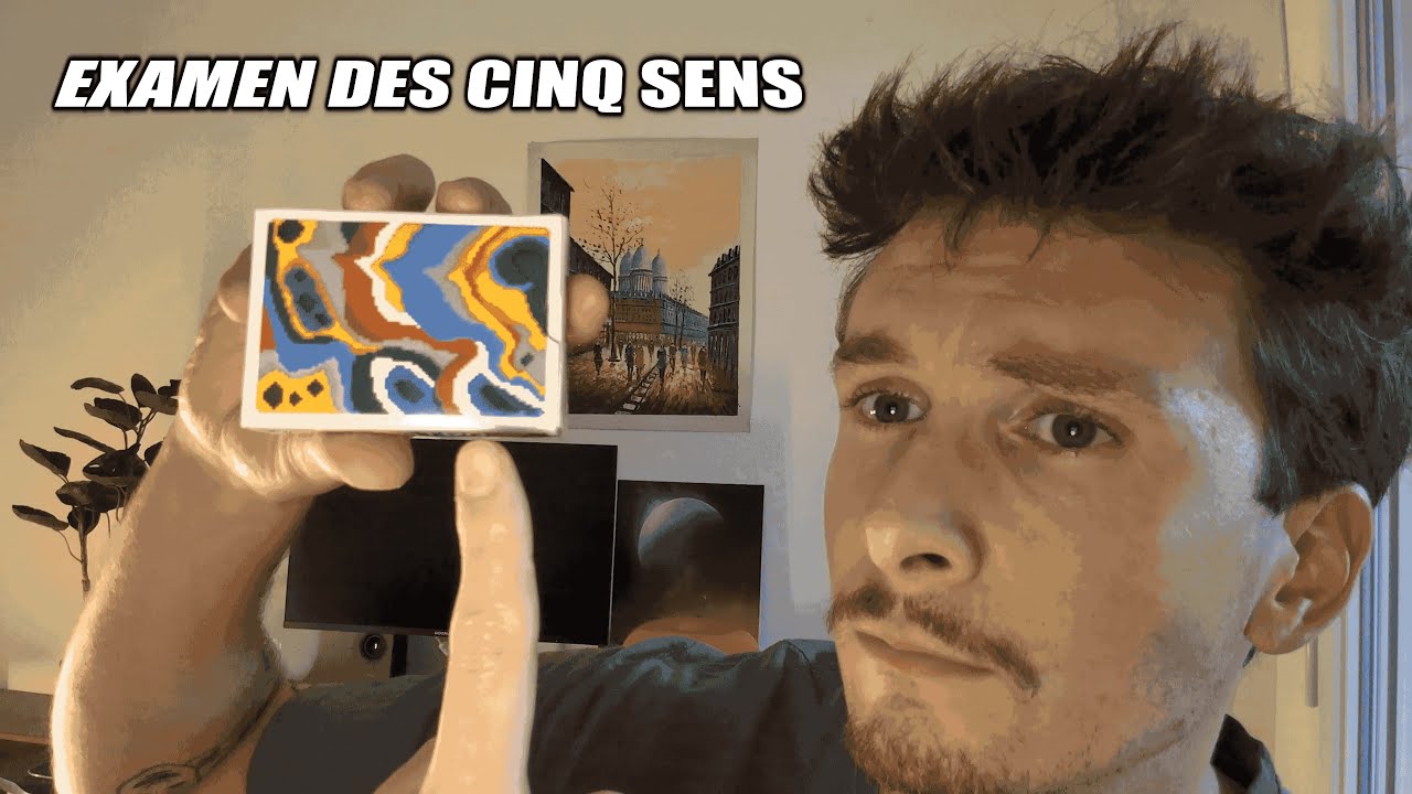 ASMR - EXAMEN DES CINQ SENS