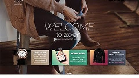 Axxen VirtueMart Template Demo