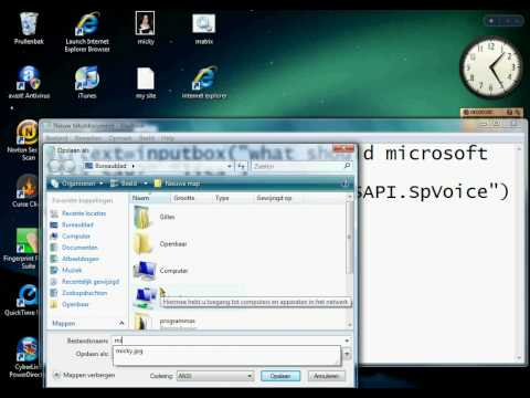 how to make your computer talk vbs