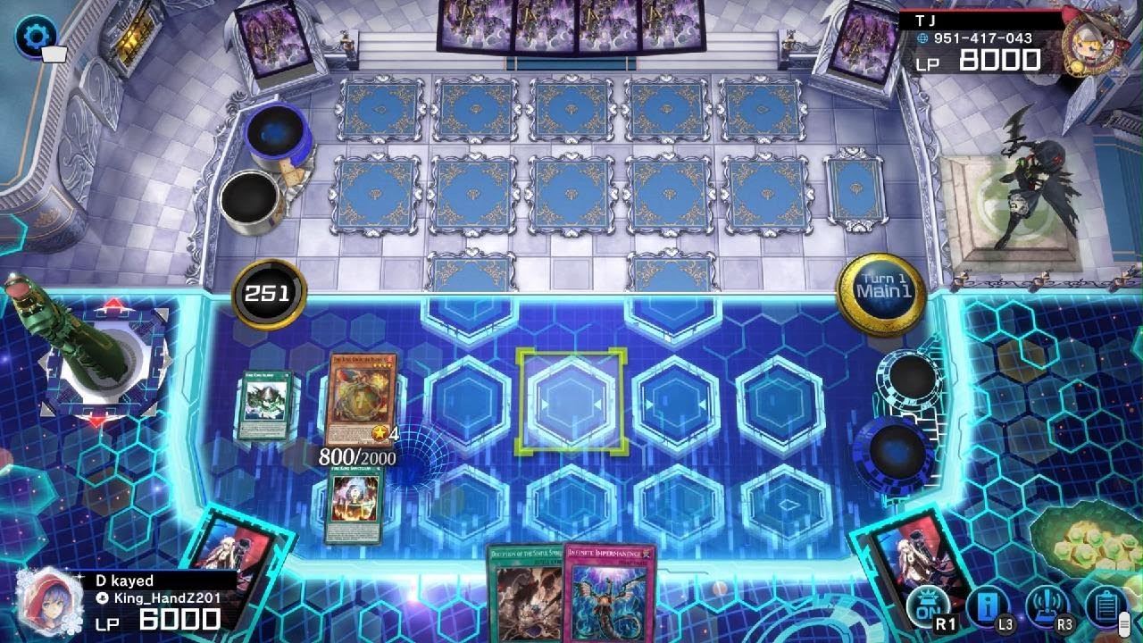 Yugioh master duel Fire king snake eyes