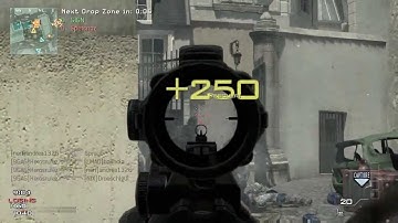 MW3 Triple/multikill with every gun: Dragunov!