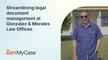 Streamlining legal document management at Gonzalez & Morales Law Offices