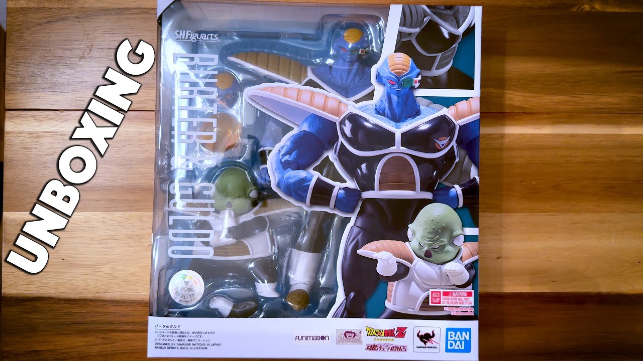 UNBOXING! S.H. Figuarts Burter & Guldo - Dragon Ball Z Action