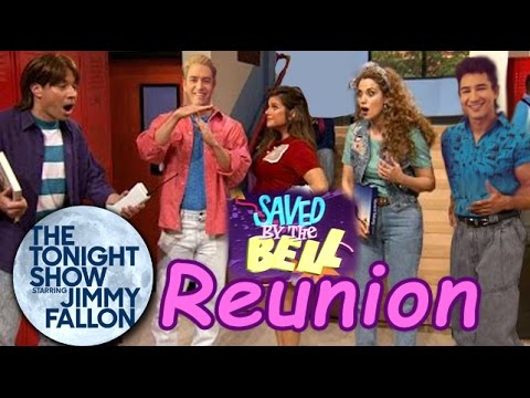 Saved By The Bell Reunion - Jimmy Fallon Zack Morris 2015 ...