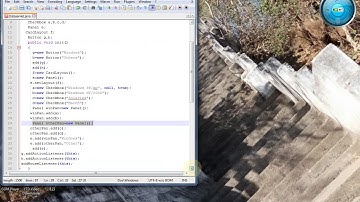 Java swing GUI tutorial #18: CardLayout