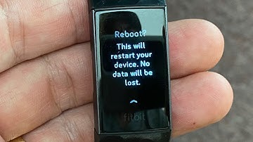 How to Restart/Reboot Fitbit Charge 3 or 4