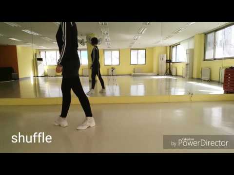 라인댄스기본스텝(Kick/kick ball change, shuffle, scuff, ball/brush, hitch)