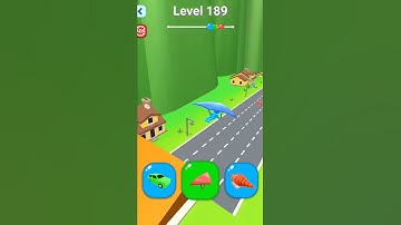 Shape Shifting Funny Android & iOS Gameplay #Shorts(3)