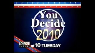 WXXA Commercial Breaks (November 1, 2010)