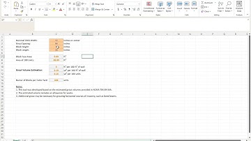 Construction_Grout Volume Estimation
