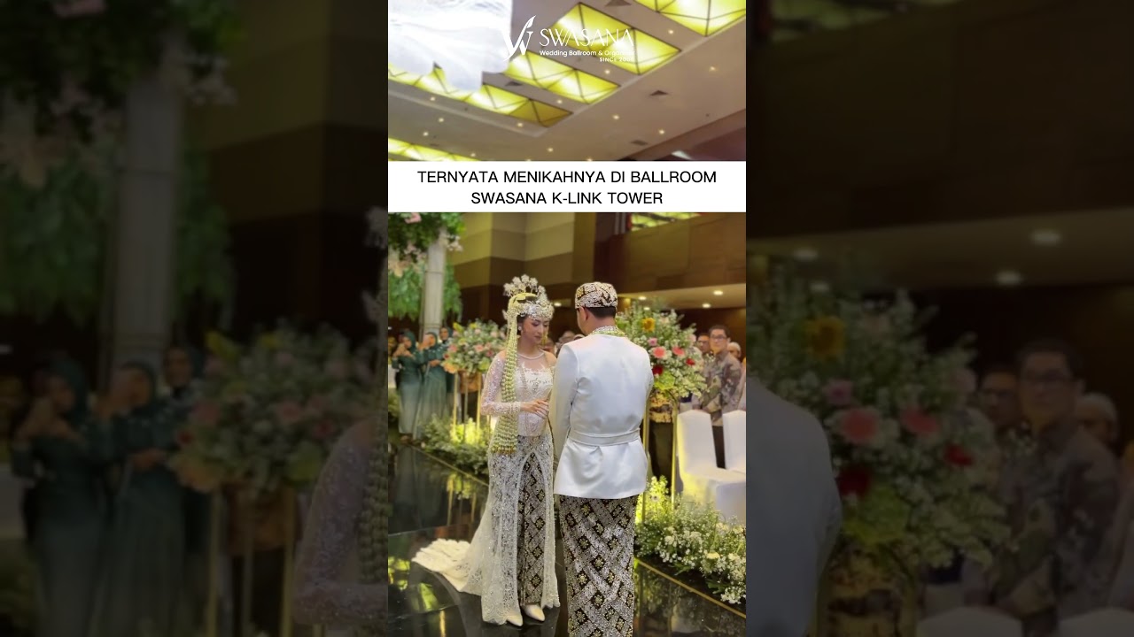 Setelah HTS 3,5 tahun akhirnya menikah di Swasana K-link Tower 