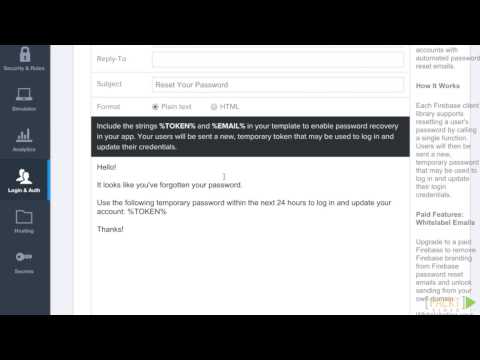 Learning Firebase: Choosing and Enabling an auth Provider | packtpub.com
