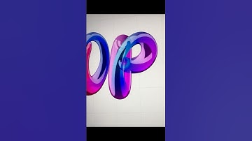 From my 3D Bubble Brush Set #procreatebrush #procreatebrushes #3dletters #3dlettering