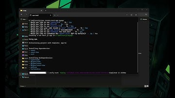 Next.js installation in 60 Seconds