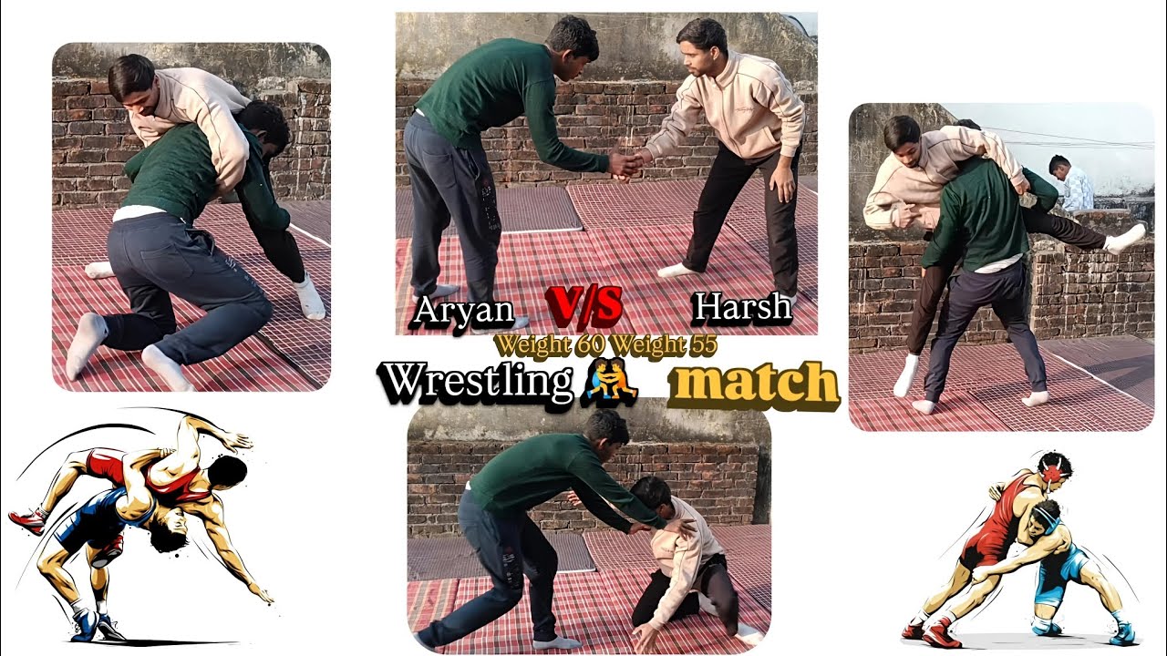 Wrestling match 🤼{ Aryan V/S Harsh}