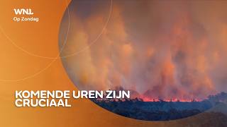 Large Wildfire Near t Harde Still Not Under Control The Coming Hours Are Crucial