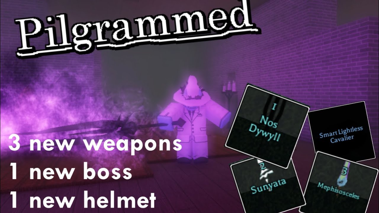 Pilgrammed Raindrops 2 (3 new weapons 1 new helmet)