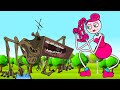 MOMMY LONGLEGS VS MEGAHORN! Poppy Playtime vs Trevor Henderson SCP Cartoon Animation
