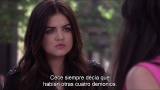 PLL - Aria Montgomery SUBTITULADO 4x10 " The Mirror Has Three Faces"