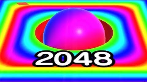 BALL RUN 2048  - All  Levels Gameplay IOS  (Part 80).