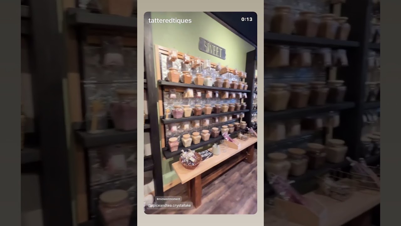 Visiting The Spice & Tea Exchange Crystal Lake IL. 