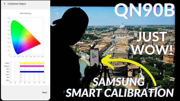 Samsung's New Smart Professional Calibration Tutorial for QN90B, S95B OLED, QN85B Neo QLED TVs 2022