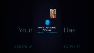 Your AI Agent Has Amnesia — Here's the Fix 🧠