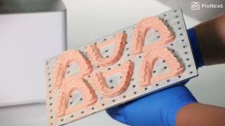 How to use Pionext DJ89 plus to printing restoration dental models？