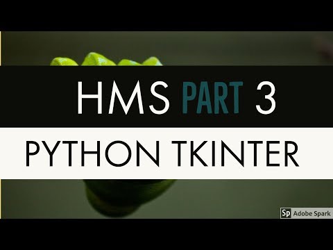 hospital-management-system-with-database-using-python-tkinter-part-3